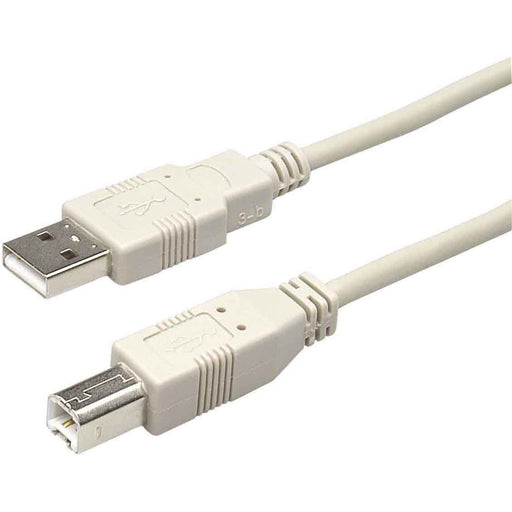 Bachmann - PC-Kabel USB-Anschlusskabel 940.046 hellgrau