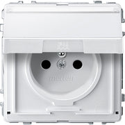 Merten - Steckdose pws MEG2612-7219 Schuko.stift Klappd