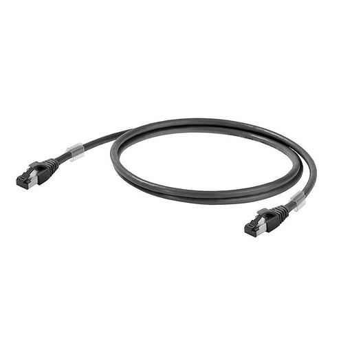 Weidmüller - Patchkabel Kupfer Industrie Patchkabel IEC6FP8LE0250M40M40E 25m schwarz