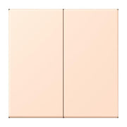 Jung - Abdeckung/Bedienelement für Installationsschalterprogramme Wippe für Taster 2fach LC 102 228 rose pale