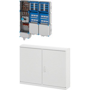 Hensel - Verteilerschrank für Energieversorgung Ladeverteiler Mi EV 11kW 12110 f.12 Ladep. a 11kW