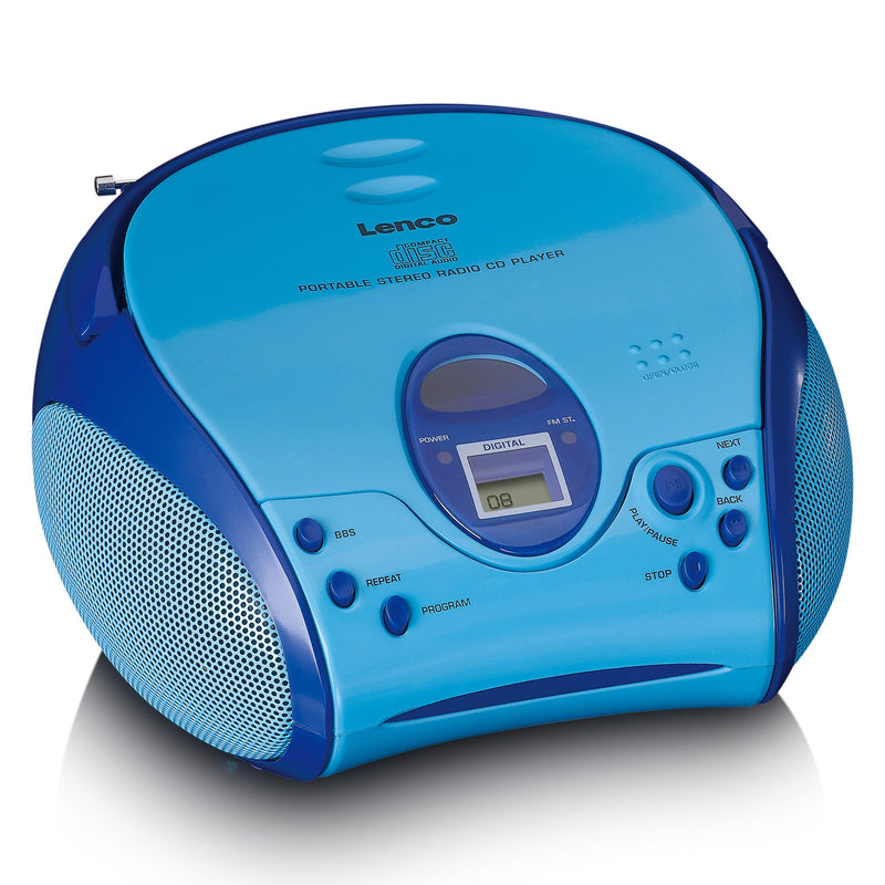 LENCO - Radio Boombox SCD-24BU kids