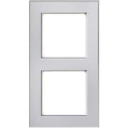 Peha - Abdeckrahmen Rahmen 2-fach D 20.672.241.022 Glaseffekt eis-rws