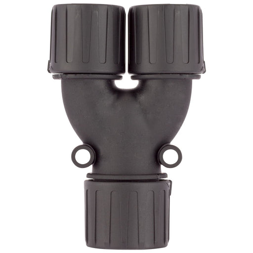 Lapp Zubehör - Verbinder für Wellschläuche SILVYN-FPAX-Y-34-28-28-BK 55507353 − 3 Stück