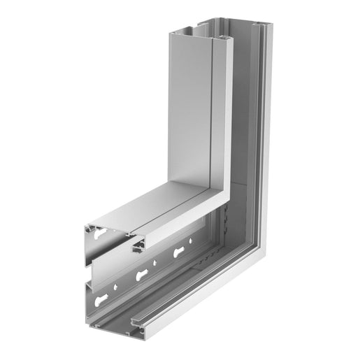 Rehau - Flachwinkel für Geräteeinbaukanal SIGNA STYLE Flachwinkel BRA FW70110i EL innen 70x110 elox