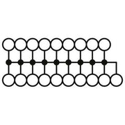 Phoenix Contact - Durchgangs-Reihenklemme Verteilerblock PTFIX 6/18X2#3273250  − 8 Stück