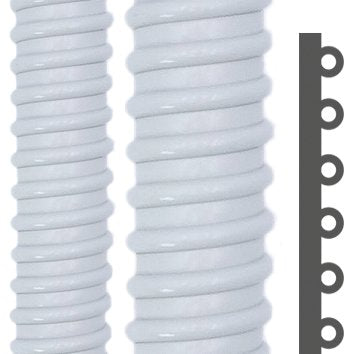 Flexa - Kunststoff-Schutzschlauch AIRfl-KS, OD47 AD 47, 40 x 46,4 mm − 30 Meter