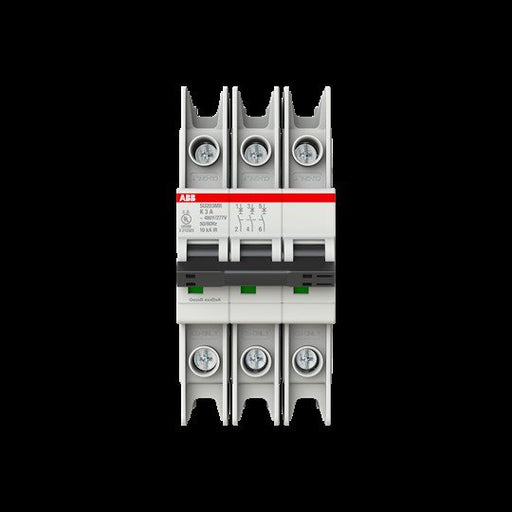 ABB Stotz S&J - Leitungsschutzschalter Sicherungsautomat SU203MR-K3 10kA, 3A, 3P, RTT