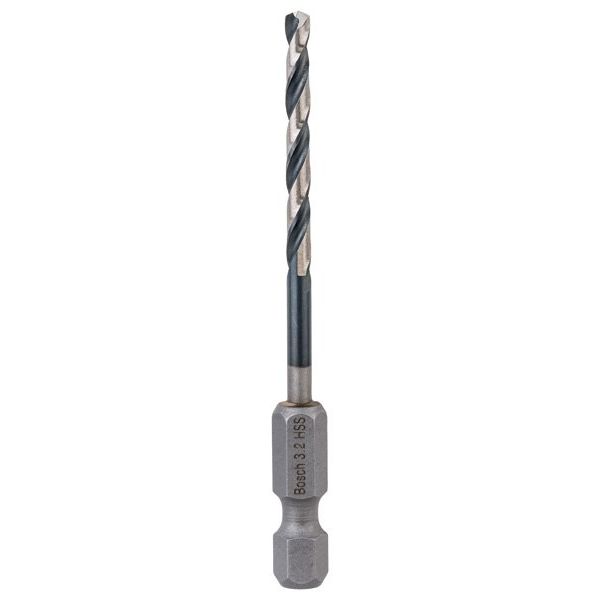 Bosch - Bohrer HSS Spiralbohrer mit 2608577049 Sechskantschaft 3,2