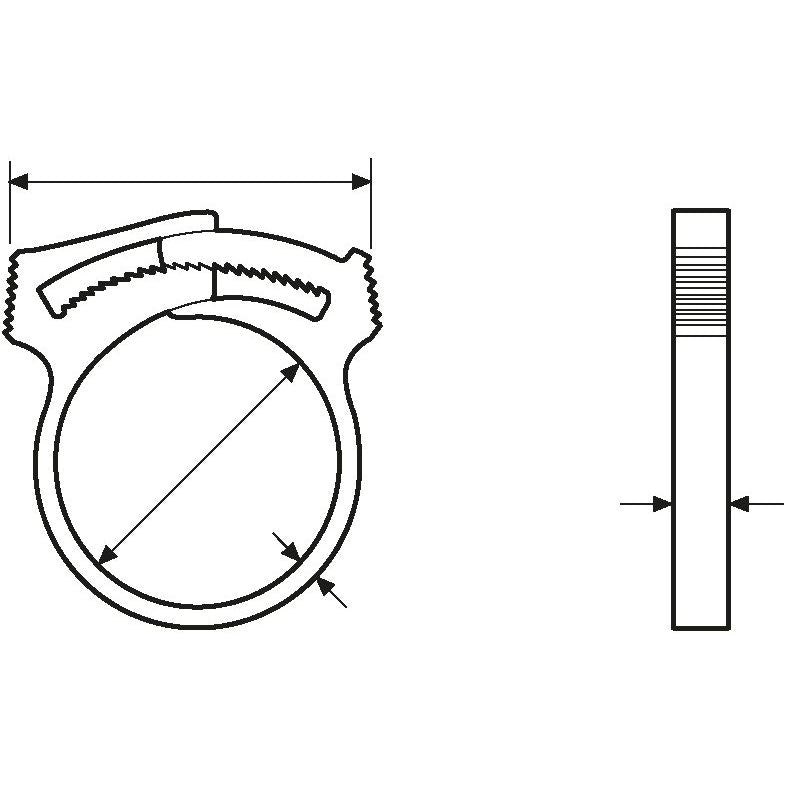 HellermannTyton - Befestigungsschelle für Kabel/Rohre Befestigungsschelle SNP1-POM-WH-C1 − 100 Stück