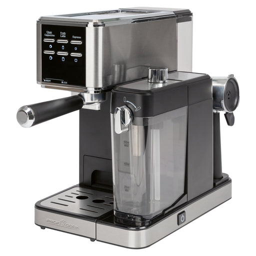 PROFICOOK - Espressoautomat Espressomaschine PC-ES/KA 1266 inox m.Milchtank