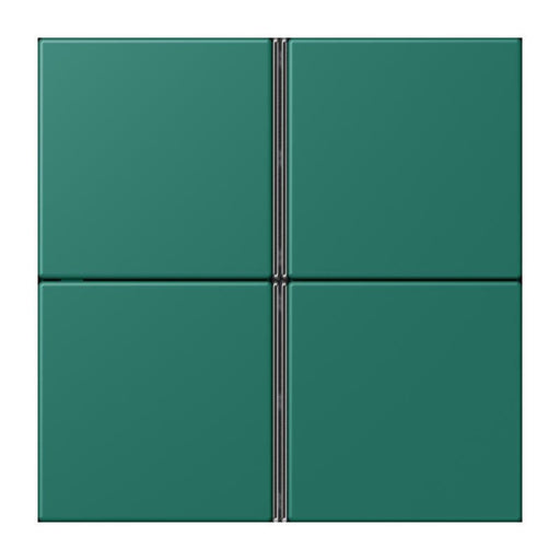 Jung - Abdeckung/Bedienelement für Installationsschalterprogramme Tastensatz 4fach LC 404 TSA 216 vert anglais