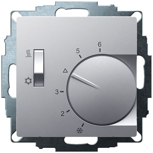 Eberle Controls - Raumthermostat/Uhrenthermostat UP-Raumregler 5-30C AC230V UTE 1770-Alu-55 1Wechsler