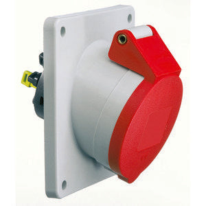 Bals Elektrotech - CEE-Anbausteckdose (IEC 60309) Anbausteckdose Quick Conn. 12730 16A 5p 400V 6h IP44