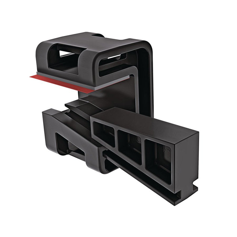 HellermannTyton - Befestigungssockel und -element für Kabelbinder Trägerklemme BeamClamp #151-00823 C-PA6GF30-BK  − 200 Stück