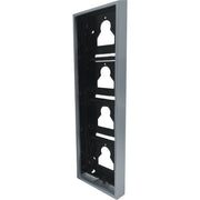 Comelit - Montageelement für Türstation AP-Gehäuse Ultra UT9174 4 Module, Alu