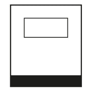 Jung - Zeitschalter für Installationsschalterprogramme Timer Standard 6 Sens.Tast LS 1750 D WW DisplayEchtglasfront − 1 Stück