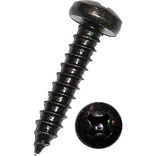 Dresselhaus - Blechschraube Linsen-Blechschrauben 6040/051/51 3,5x19 C-H,Kreuzschl.,sw,zn − 100 Stück
