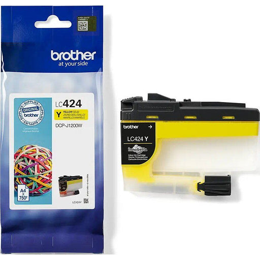 Brother - Verbrauchsmaterial für Telefax/Drucker/MFC Tintenpatrone LC-424Y ge