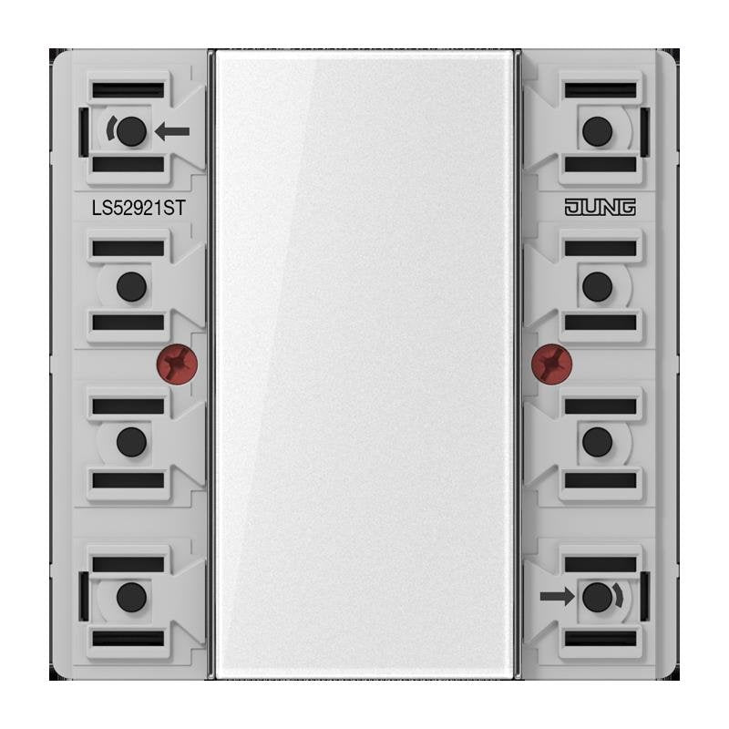 Jung - Bussystem-Tastsensor KNX Tastsensor-Modul 2f LS 52921 ST Universal