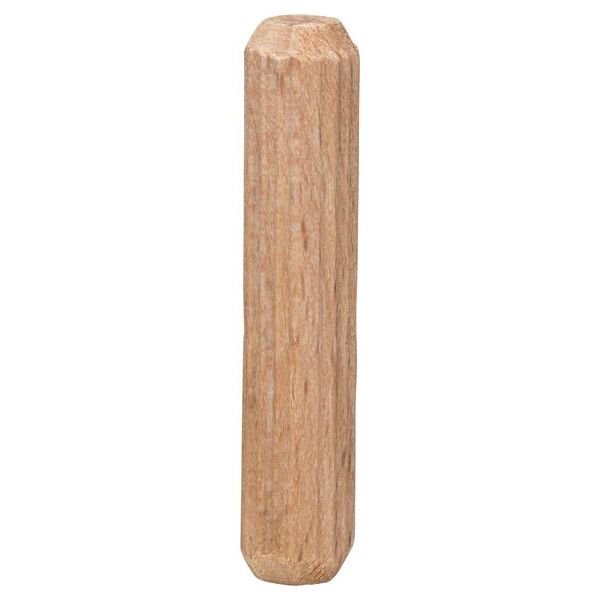 Bosch - Stab-/Riffeldübel Holzdübel 6 mm, 2607000444 30 mm, 50er-Pack