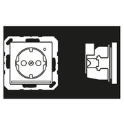Jung - Steckdose SCHUKO-Steckdose 16A 250V A 1520-O CH LNW LED-Orient.licht ws