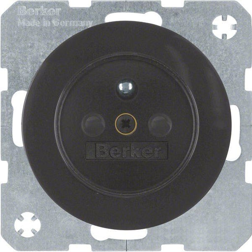 Berker - Steckdose sw/gl 6765762045 m.Schutzkontaktstift