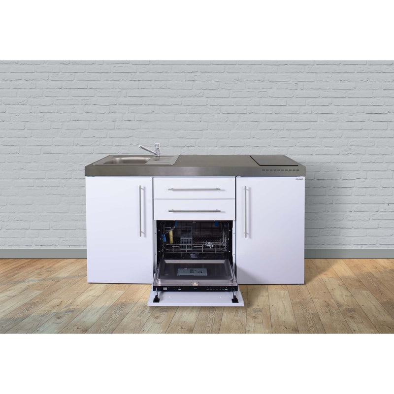Stengel - Mini-Küche Miniküche Premiumline MPGS160KSGSIKFliBre weiß