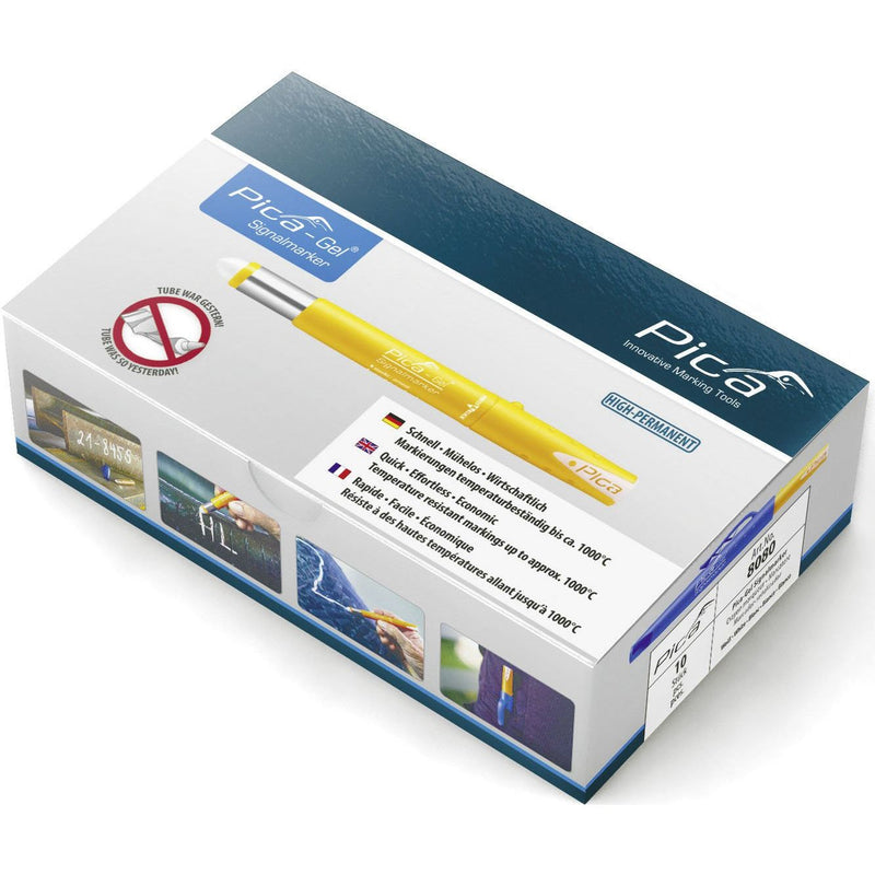 Pica-Marker - Markierungsstift Pica-Gel 8080 weiß