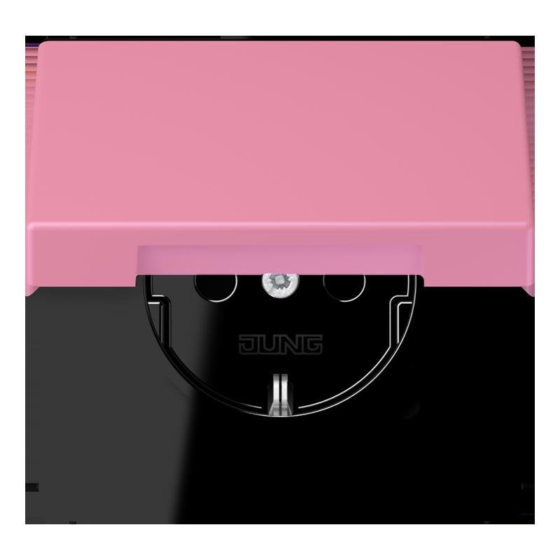 Jung - Steckdose SCHUKO Steckdose LC 1520 BFKIKL 246 rose vif (4320C)