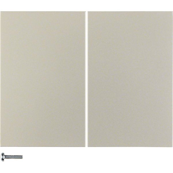 Berker - Bussystem-Tastwippe KNX-Funk Taste 2fach 85146173 edelstahl lackiert