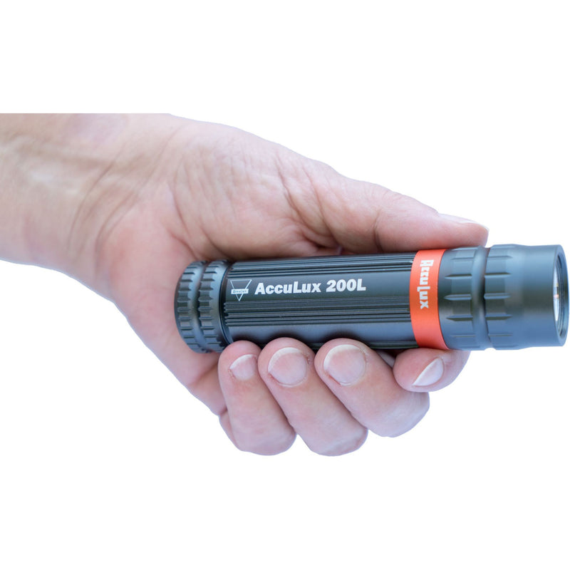 AccuLux - Taschenleuchte Aluminium-Handleuchte AccuLux 200L inkl. 3AAA ca. 200lm