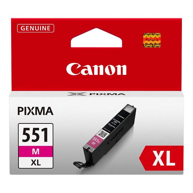 Canon - Verbrauchsmaterial für Telefax/Drucker/MFC Tintenpatrone CLI-551M XL magenta