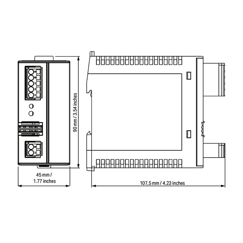 WAGO - Gleichstromversorgung DC-DC-Wandler 787-1650 DC 12 V