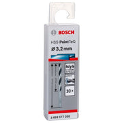 Bosch - Bohrer Metallspiralbohrer HSS 2608577200 PointTeQ DIN 338 3,2