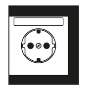 Jung - Abdeckung/Bedienelement für Installationsschalterprogramme Platte LS 1520 NAPL LG f.SCH.Steck.Schriftf