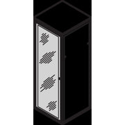 Schroff - Tür/Bedientableau (Schaltschrank) Tür, verglast 20117769