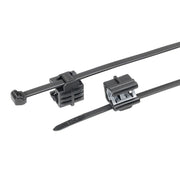 HellermannTyton - Kabelbinder Befestigungsbinder T50ROSEC24-MC5-BK-D1 − 500 Stück