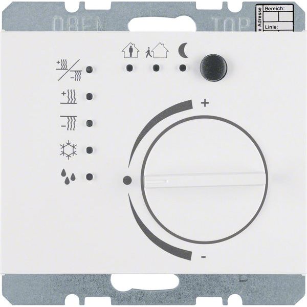 Berker - Bussystem-Raumtemperaturregler RT-Regler pws 75441179 m. Schnittstelle