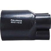 Cellpack - Aufteilkappe Schrumpf-Aufteilkappe SEH5/100-42/schwarz für 5x95-240qmm − 5 Stück