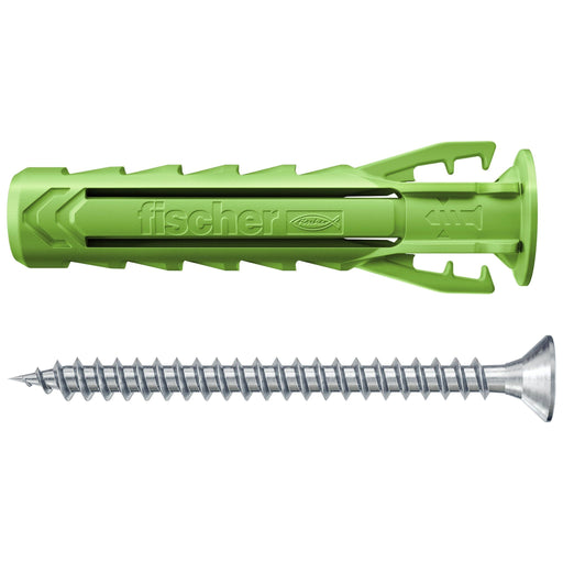 Fischer Deutschl - Allzweckdübel Dübel SX Plus SXPl.6x30SK(VE15) Green