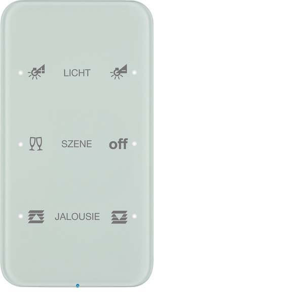 Berker - Bussystem-Tastsensor Touch-Sensor 3fach 75143160 Glas polarweiß