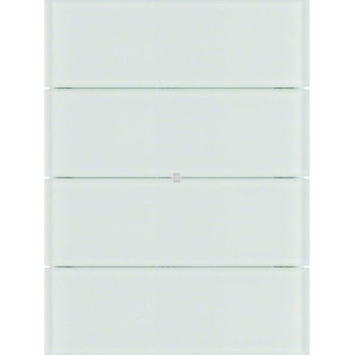 Berker - Bussystem-Tastsensor Tastsensor 4fach 75164590 Glas polarweiß