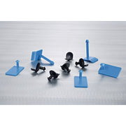 HellermannTyton - Kennzeichnungsmaterial Steckplombe CCBOX POM GN 2500 7mm grün − 2500 Stück