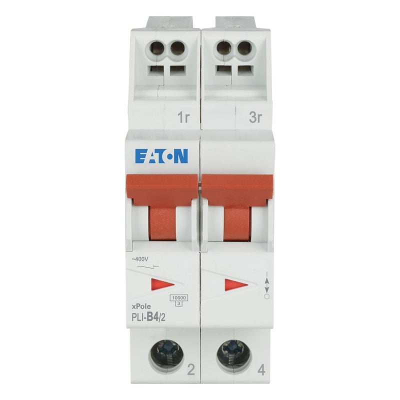 Eaton - Leitungsschutzschalter PLI-B4/2 B 4A, 2p Steckkl