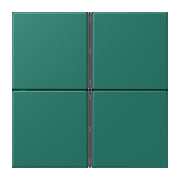 Jung - Abdeckung/Bedienelement für Installationsschalterprogramme Tastensatz 4fach LC 404 TSA 216 vert anglais