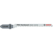 Bosch - Stichsägeblatt PRO Hardwood clean curve 2608655093VE(2) T101AOF − 10 Packung