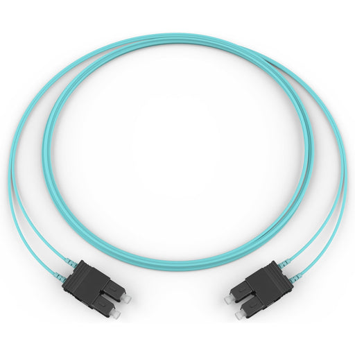 Corning - Patchkabel LWL Rangierkab. 3m SCD-SCD F575702T2Z18003M aqua, Duplex, OM3