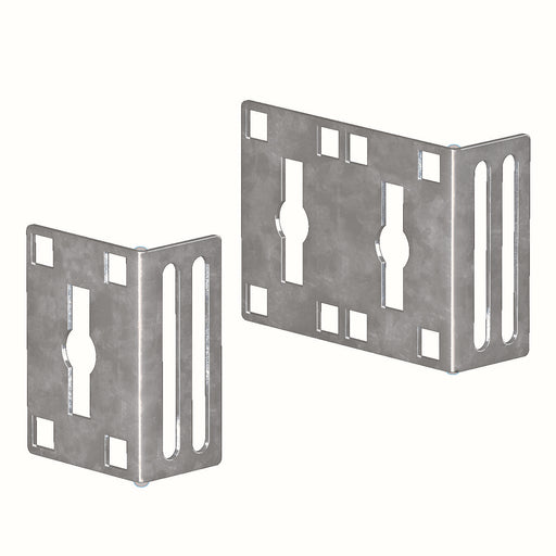 Schäfer IT - Montagezubehör (Schaltschrank) Montagewinkel B7782700(VE2) univ 1HE verp
