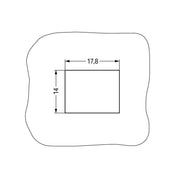 WAGO - Geräteanschluss für steckbare Gebäudeinstallation Snap-In-Stecker 890-772 2-polig,Kod. B,hgn − 50 Stück